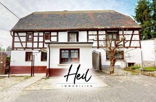 Bauernhaus kaufen in 06686 Sössen, Zwei-Seiten-Bauernhof mit Fachwerkhaus und Scheune