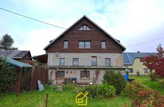 Haus kaufen in 08304 Schönheide, Platz für Familie & Ideen – Wohnhaus mit Scheune und großem Garten in Schönheide