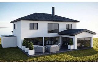 Haus kaufen in 51688 Wipperfürth, Wohnen und Arbeiten vereint – stilvolles Architektenhaus mit großzügigem Raumangebot und separater B