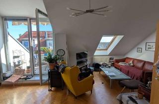 Wohnung mieten in Bahnhofstraße 37B, 14624 Dallgow-Döberitz, Wunderschöne 2-Raum-Dachgeschosswohnung mit Feldblick und Balkon