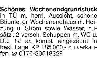 Grundstück zu kaufen in 72072 Tübingen, Grundstücke, Tübingen