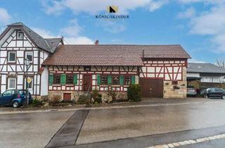Haus kaufen in 71577 Großerlach, Großerlach - Fachwerk-Charme mit Garten & Wintergarten
