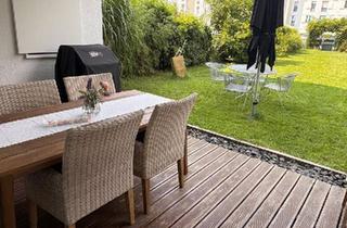 Wohnung kaufen in 63457 Hanau, Hanau - Seltene barrierefreie 4-Zimmer Gartenwohnung, E-Ladesäule Hanau