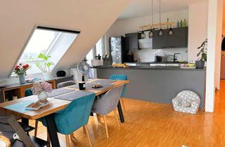 Wohnung kaufen in 55543 Bad Kreuznach, „MIETE ADE" Exklusive 3-Zimmer-Dachgeschosswohnung mit Dachterrasse & Aufzug – Effizienshaus 55