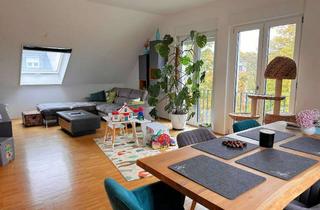 Wohnung kaufen in 55543 Bad Kreuznach, „MIETE ADE" Exklusive 3-Zimmer-Dachgeschosswohnung mit Dachterrasse & Aufzug – Effizienshaus 55