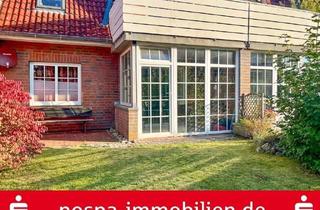 Wohnung kaufen in 25836 Garding, Einziehen & Wohlfühlen! Behagliche Erdgeschosswohnung mit kleinem Garten!