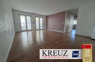 Wohnung kaufen in 65468 Trebur, Moderne 4 Zimmer Wohnung mit Terrasse und Garten