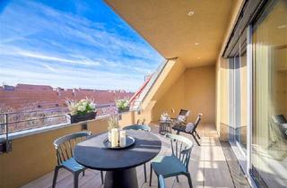 Wohnung kaufen in Deidesheimer Str., 14197 Wilmersdorf, Freiraum über dem Rüdesheimer Platz. Dachneubau mit Sonnenlounge