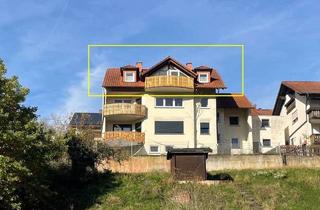 Wohnung kaufen in 63839 Kleinwallstadt, Studiowohnung mit Panoramafenster und einem Balkon mit wunderschönem Ausblick!