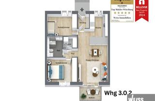 Wohnung kaufen in Bahnhofstraße 50, 91161 Hilpoltstein, +++ Nur noch wenige Whg. frei +++ 3-Zimmer EG-Wohnung in einer Baugemeinschaft in Hilpoltstein