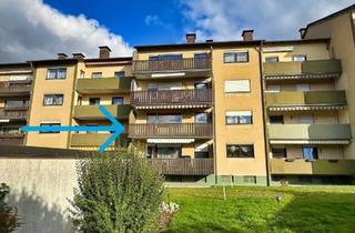 Wohnung kaufen in 91710 Gunzenhausen, Großzügige 3-Zimmer-Wohnung mit zwei Balkonen, Garage und Stellplatz
