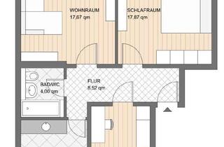 Wohnung mieten in 58097 Mittelstadt, Freundliche 3-Zimmer-Wohnung mit Balkon in Hagen