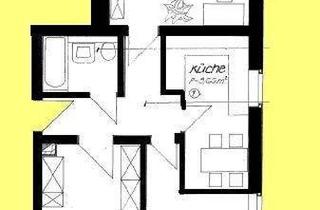 Wohnung mieten in Rudolf-Breitscheid-Straße 43, 08112 Wilkau-Haßlau, kleine 3-Raum-Wohnung mit Wanne ab sofort zu vermieten +++ Hochparterre