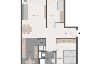 Wohnung mieten in 63128 Dietzenbach, Lichtdurchflutete 3-Zimmer-Wohnung mit Balkon
