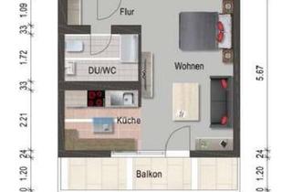 Wohnung mieten in Lindenstr., 66996 Ludwigswinkel, Bezugsfertige 1-Zimmer-Wohnung mit Balkon – Möbliert & idyllisch gelegen (WE54)
