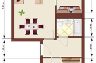 Wohnung mieten in Lortzingstraße 40, 02708 Löbau, 2-Raumwohnung mit Balkon in Löbau Ost