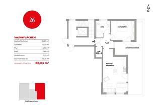 Wohnung mieten in Haselallee, 74653 Künzelsau, ERSTBEZUG - Neue Mietwohnung mit Dachterrasse in Gaisbach