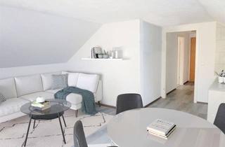 Wohnung mieten in Wörnsbergweg 21, 72766 Reutlingen, Stilvolle 2-Zimmer-DG-Wohnung mit Balkon und Einbauküche in Reutlingen