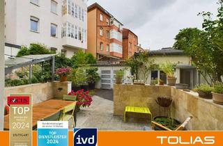 Wohnung mieten in Roßbergstraße 41, 70188 Ost, 2-Zimmer Oase mit separatem Bürohäuschen, doppelter Terrassenfreude und modernem Bad