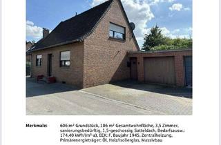 Einfamilienhaus kaufen in Flensburger Zeile 28, 47829 Uerdingen, Einfamilienhaus mit 3,5 Zimmern und 600 m² Grundstück in Krefeld-Uerdingen