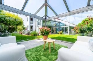 Einfamilienhaus kaufen in 79588 Efringen-Kirchen, Exklusives Wohnerlebnis: Einfamilienhaus mit Einliegerwohnung &beeindruckendem Wintergarten mit Pool