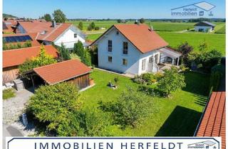 Einfamilienhaus kaufen in 86944 Unterdießen, Neuwertiges Einfamilienhaus mit großem Garten in wunderschöner Ortsrandlage - sofort bezugsfrei