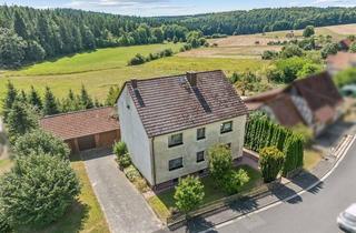 Haus kaufen in 63639 Flörsbachtal, Die Natur als Nachbar! Schönes Zweifamilienhaus in Flörsbachtal