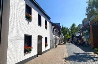 Haus mieten in Hauptstraße 57, 40667 Meerbusch, 166 qm Arbeiten und Wohnen in Meerbusch Lank Fußgängerzone , 7 Zimmer KDB inklusive 2 mögliche Büros