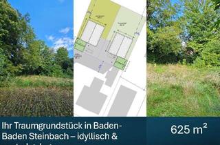 Grundstück zu kaufen in 76534 Steinbach, Seltene Gelegenheit: Baugrundstück in begehrter Wohnlage Baden-Baden Steinbach