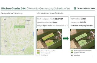 Gewerbeimmobilie kaufen in 86874 Tussenhausen, Ökopunkte aus Gemarkung Zaisertshofen Naturraum D64