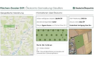 Gewerbeimmobilie kaufen in 96274 Itzgrund, Ökopunkte aus Gemarkung Gleussen Naturraum D59