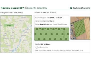 Gewerbeimmobilie kaufen in 96274 Itzgrund, Ökopunkte aus Gemarkung Gleussen Naturraum D59