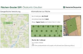Gewerbeimmobilie kaufen in 96274 Itzgrund, Ökopunkte aus Gemarkung Gleussen Naturraum D59