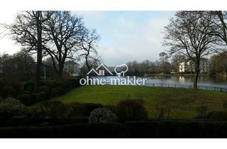 Wohnung mieten in 22085 Hamburg, Möbl. Whg mit Balkon 2400 qm Garten S/W direkt am Wasser