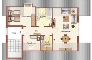 Wohnung mieten in 85737 Ismaning, Helle 2,5-Zimmer Dachgeschosswohnung in Ismaning