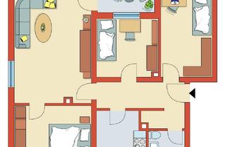 Wohnung mieten in Klensbyer Straße 27, 24837 Schleswig, *4-Zimmerwohnung ab den 01.12.2025*