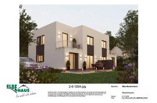 Doppelhaushälfte kaufen in Neubaugebiet Rheinhessenblick; Jahnstraße, 55291 Saulheim, Ihr Bauhaus-Projekt startet hier: Rohbauland im Rheinhessenblick Saulheim; Kaufen Sie Jetzt!