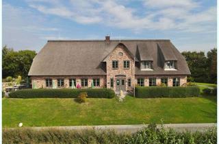 Haus kaufen in 25849 Pellworm, Die HOOGER FÄHRE ! Traumhaft Wohnen, Arbeiten & Ferienvermieten unter Reet in exponierter Insellage!