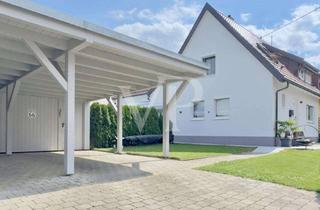 Doppelhaushälfte kaufen in 73230 Kirchheim, Modernisierte Doppelhaushälfte mit Pool in bevorzugter, ruhiger Lage