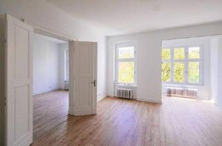 Wohnung kaufen in Fregestraße 62, 12159 Berlin, Berlin - Friedenau: sanierte 3-Zi-Altbau-Wohnung mit Wintergarten