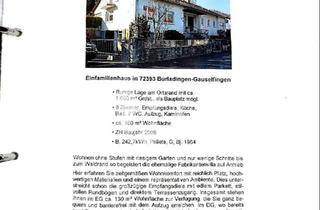 Villa kaufen in 72393 Burladingen, Burladingen - Villa zum Verkauf 1700qm Grundstücksfläche.