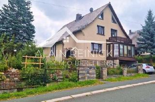 Einfamilienhaus kaufen in 08228 Rodewisch, Rodewisch - Parkett, Wintergarten, 3 Bäder, Kamin