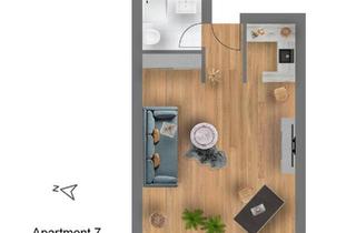 Wohnung kaufen in 04435 Schkeuditz, Schkeuditz - Apartment mit ca. 33 m² Wohnfläche und Pkw-Stpl. in Schkeuditz