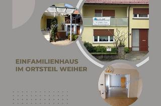 Einfamilienhaus kaufen in 76698 Ubstadt-Weiher, Ubstadt-Weiher - Haus mit Potenzial !!! EFH OT Weiher