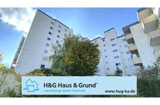 Wohnung kaufen in 76344 Eggenstein-Leopoldshafen, KAPITALANLAGE! 1-Zimmerwohnung mit Loggia in Ortstrandlage von Leopoldshafen