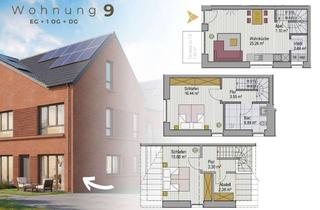 Wohnung kaufen in 49393 Lohne (Oldenburg), LOHNE || SonderAfA! Triplexwohnung mit Terrasse – gesichert förderfähig nach QNG/KfW