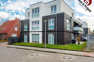 Wohnung kaufen in 26419 Schortens, Moderne Erdgeschosswohnung mit Garten in Schortens – Vermietetes KfW-40-Investment in ruhiger Lage