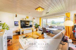 Wohnung kaufen in 83052 Bruckmühl, Besonderes Wohnerlebnis in Bruckmühl – großzügige Wohnung mit Rückzugsort im Grünen