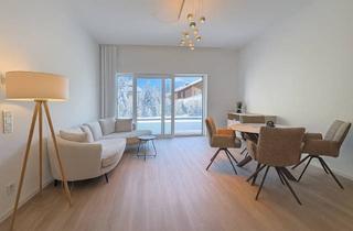 Wohnung kaufen in 82467 Garmisch-Partenkirchen, Urban Living im Grünen – stilvolle Erdgeschosswohnung mit Terrasse C5