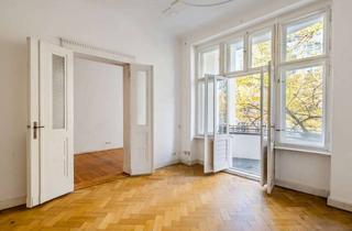 Wohnung kaufen in Droysenstraße 12, 10629 Charlottenburg, Altbaujuwel in Charlottenburg: 3,5-Zimmer-Wohnung mit viel Licht & Balkon